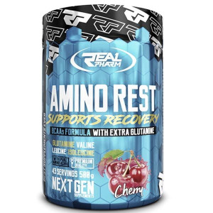 Real Pharm Amino Rest Proszek 500g - Owocowy
