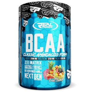 REAL PHARM BCAA 2:1:1 INSTANT PROSZEK 400G - Mango-marakuja