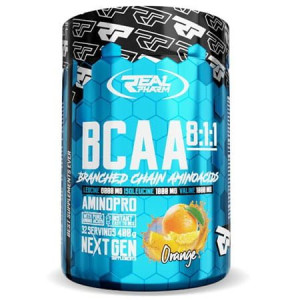 Real Pharm Bcaa 8:1:1 Instant Proszek 400g - Pomarańcz