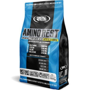 REAL PHARM AMINO REST PROSZEK 1000G - Porzeczka-cytryna