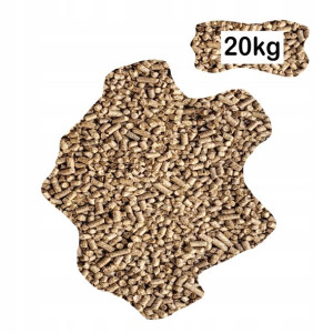 Eko Pellet ze Słomy do Pieca Opał Słomian 6mm 20kg