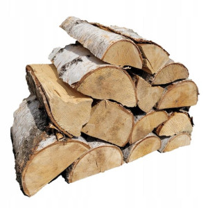 Drewno Brzoza Do Kominka Pieca Paleniska Gril 30kg