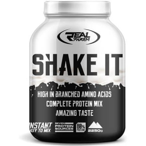 Real Pharm Shake It Mix Białek Proszek 2250g - Szarlotka