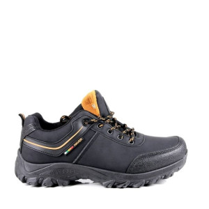 Męskie Buty Trekkingowe Sportowe Haver Am03-1 Black/camel Czarne/brązowe