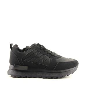 Damskie Sneakersy Buty Sportowe Potocki 16022 Czarne