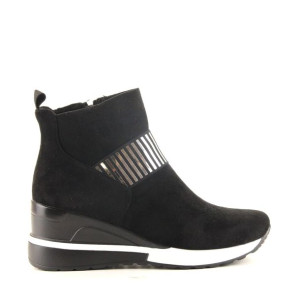 Botki Sneakersy Potocki 12122 Czarne Ocieplone