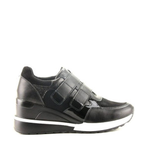 Sneakersy Na Rzepy Potocki 12118 Czarne