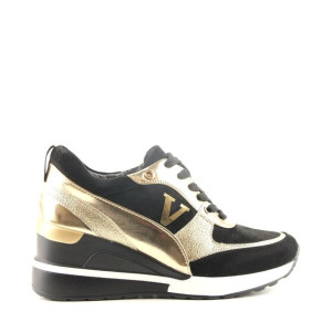 Sneakersy Potocki 10574 Bkgd Czarne Złote