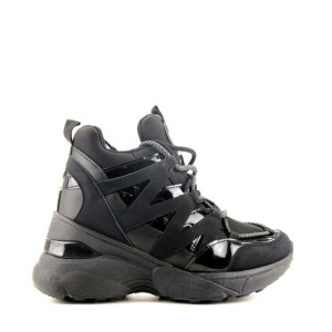 Sneakersy Za Kostkę Potocki 12w003 Czarne
