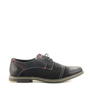 Półbuty Haver Ab120a-1 Black/red Czarne