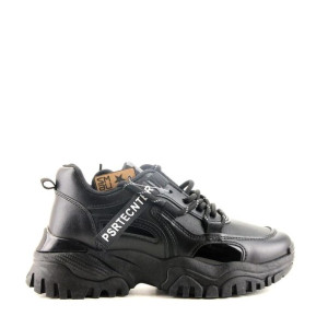 Sneakersy News 3925 Czarne