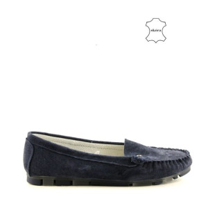 Mokasyny Filippo Dp1202/21 Nv Navy Skóra