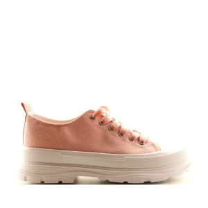 Trampki Na Grubej Podeszwie Ibuty Ab110 Pink