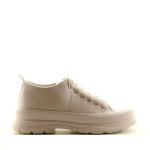 Trampki Na Grubej Podeszwie Ibuty La122p White