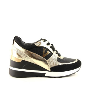 Sneakersy Vinceza 22-10574bk/gd Czarny/złoty