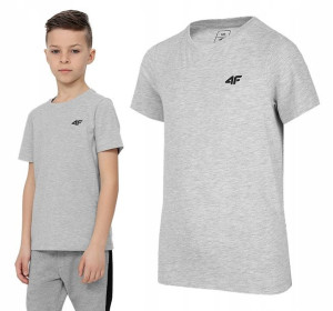 Koszulka Chłopięca 4f T-shirt Bawełna 140