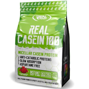 Real Pharm Real Casein Kazeina Miceralna Proszek 700g - Banan