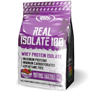 Real Pharm Real Isolate 100 Izolat Białka Proszek 700g - Wanilia-sernik