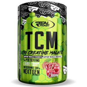 REAL PHARM TCM JABŁCZAN KREATYNY PROSZEK 500G - Mango-marakuja