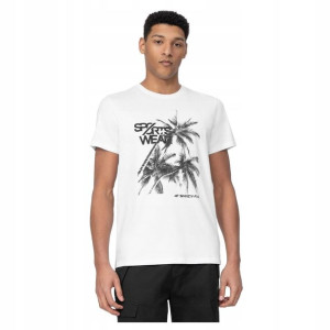 Koszulka Męska 4f Sportowa T-shirt Bawełna S