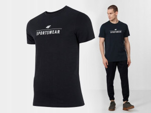 Koszulka Męska 4f Sportowa T-shirt Bawełna 3xl