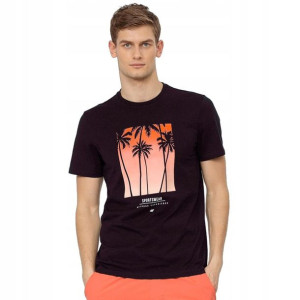 Koszulka Męska 4f Sportowa T-shirt Bawełna Xxl