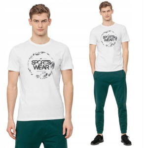 Koszulka Męska 4f Sportowa T-shirt Bawełna M