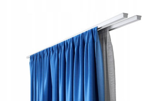 Karnisz Sufitowy podwójny MARDOM D250, 250 cm