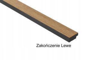Panele Lamelowe - Zakończenie LEWE L0200L
