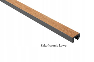 Panele Lamelowe - Zakończenie LEWE L0300L