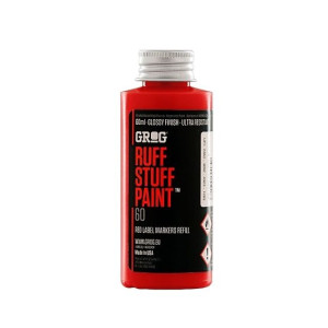 Farba Grog Ruff Stuff Paint - 60 ml - ferrari red