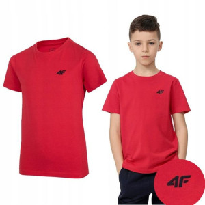 Koszulka Chłopięca 4f T-shirt Bawełna 164