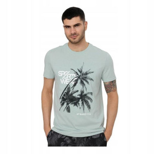 Koszulka Męska 4f Sportowa T-shirt Bawełna L