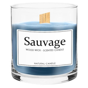 Sauvage Świeca Zapachowa Sojowa W Szkle 230ml
