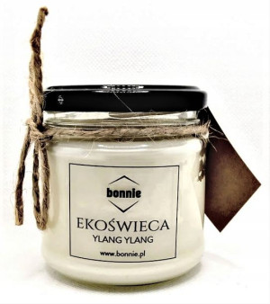 Świeca Sojowa Zapachowa Ylang Ylang Bonnie 60h