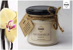 Dzień Kobiet Świeca Sojowa Zapachowa Wanilia 200ml