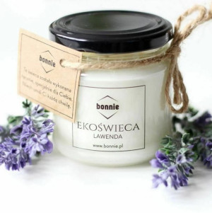 Dzień Kobiet Świeca Sojowa Zapachowa Lawenda 200ml