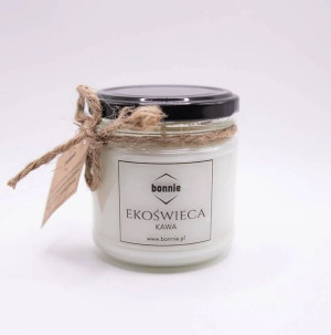 Świeca Sojowa Zapachowa Kawa 200ml Bonnie