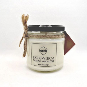 Świeca Sojowa Zapachowa Drzewo Sandałowe 200ml