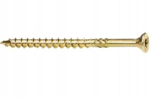 Wkręty Ciesielskie 4x50 Łeb Stożkowy Torx 300 Szt.