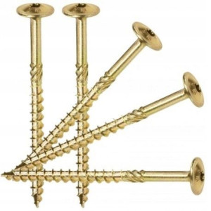 Wkręty Ciesielskie 10x140 Łeb Talerzowy Torx 10szt