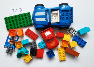Klocki Lego Duplo zestaw mix 0,5 kg zbiór na wagę
