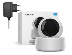 Sonoff Gk-200mp2-b 1080p Hd Obrotowa Kamera Wifi + Zasilacz