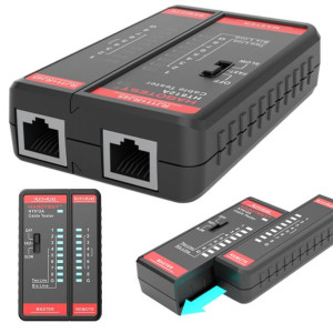 Tester Przewodów Sieciowych Rj11 / Rj45 Habotest Ht812a