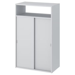 IKEA SPIKSMED Szafka jasnoszary 60x96 cm