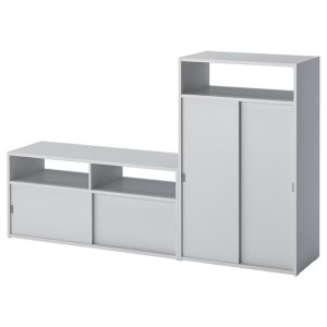 IKEA SPIKSMED Szafka pod TV 157x32x97 cm