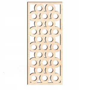 panel ażurowy dekoracyjny okręgi 2 25x59cm