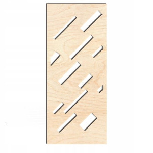 panel ażurowy dekoracyjny ukosy 25x59cm