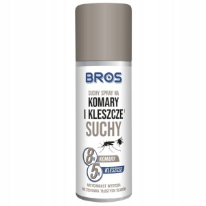 Suchy Spray Środek Aerozol Na Komary Kleszcze Bros