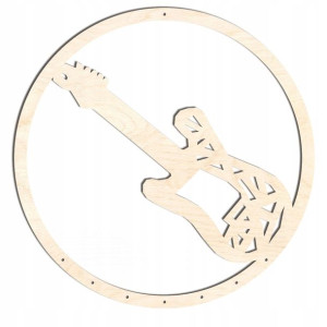 drewniana makrama 38cm gitara GE214